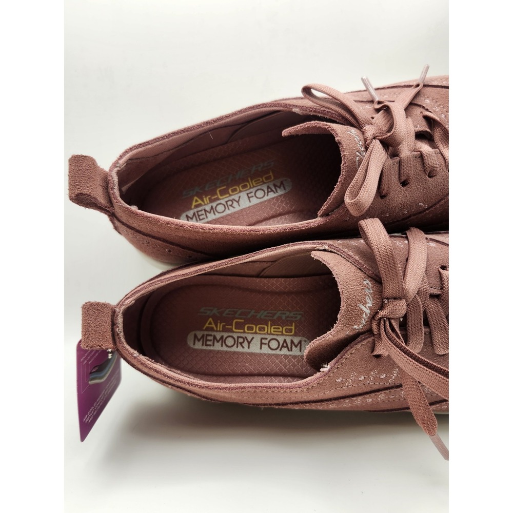 Women's Pink Sketchers Sneakers Air-cooled Memory Foam Size 8 NEW WO BOX - Picture 5 of 10